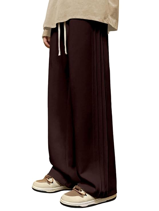 GalenThreads Men Mid Rise Lycra Cargo Track Pants Loose Fit Joggers | Korean Style Travel & Lounge Wear with Pockets