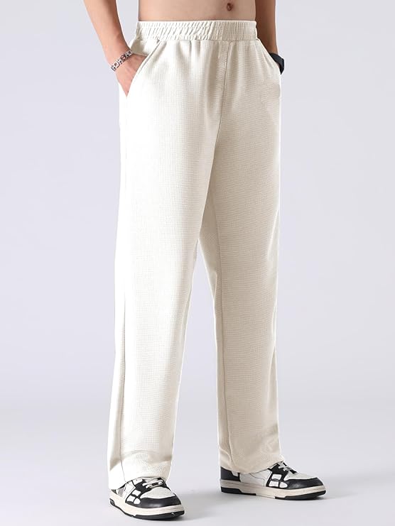 GALLANTLOOKS Men's Loose Mid-Rise Regular Sports Track Pant