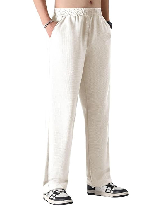 GALLANTLOOKS Men's Loose Mid-Rise Regular Sports Track Pant