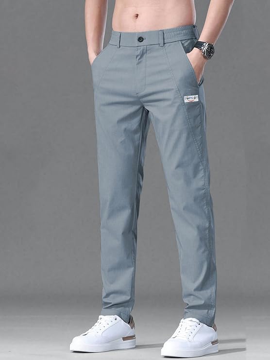 Trevon Men's Regular Fit Casual Trousers | Comfortable Everyday Wear