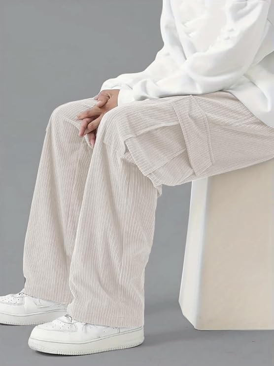 GALLIANT Cargo Joggers for Men – Cotton Loose Fit Utility Pants with 6 Pockets | Durable Outdoor & Hiking Trousers, Plus Size & 2-Pack Combo