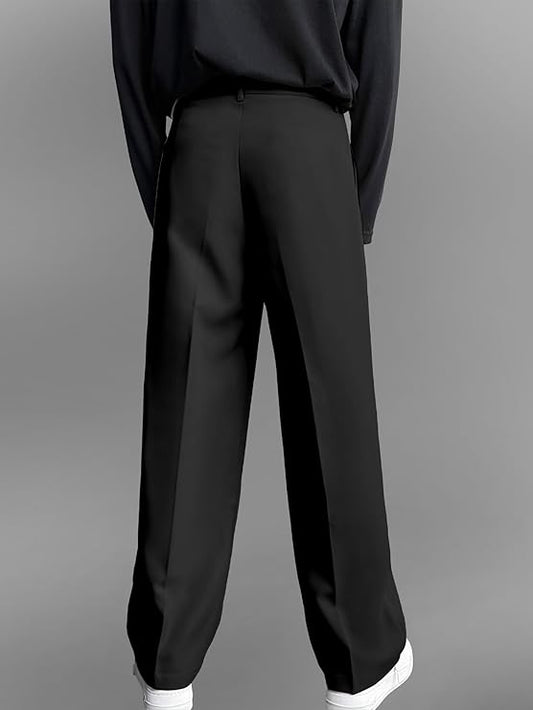 Flexon Men's Relaxed Fit Loose Pant for Casual, Lounge, and Daily Wear