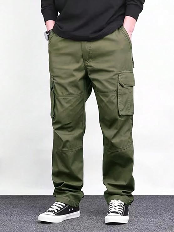 Laxiro Men’s Cotton Cargo Pants || Casual & Comfortable Cargos for Daily Wear (Cargo-46-49)