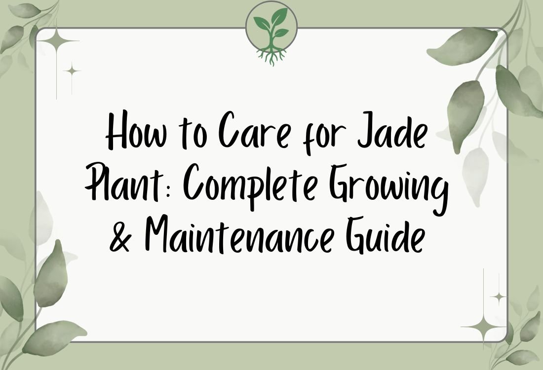 How to Care for Jade Plant: Complete Growing & Maintenance Guide
